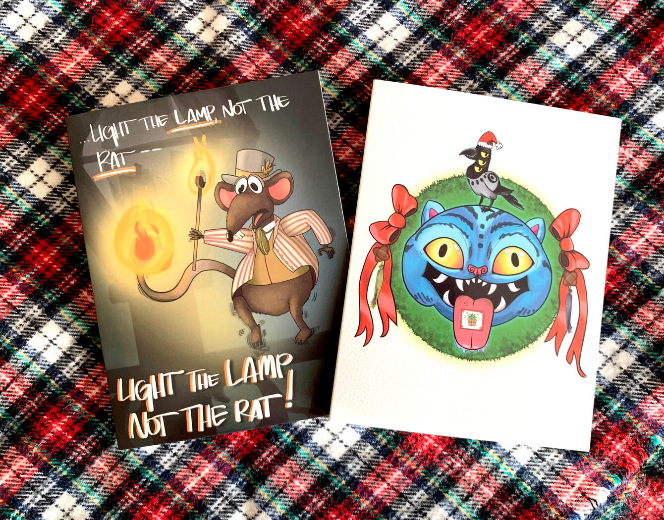 Holiday greeting card designs