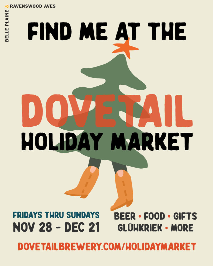 Dovetail Brewery Holiday Market: Chicago, IL